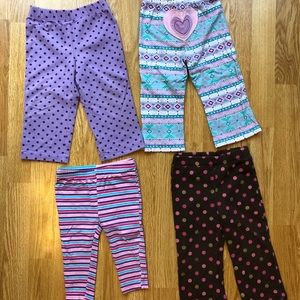 LOT OF 4- 18M Soft Pants/ Leggings
